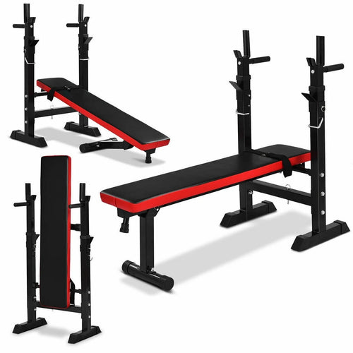 Adjustable Weight Bench – 330 LB Capacity, Full Body Workout, Foldable Design