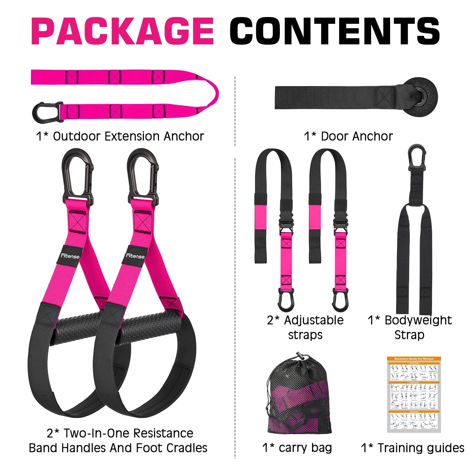 Pull‑Up Assistance Bands – Heavy‑Duty Adjustable Fabric Resistance Bands for Strength Training/Bandas de Asistencia para Dominadas – Bandas de Resistencia Ajustables de Tela Reforzada para Entrenamiento de Fuerza