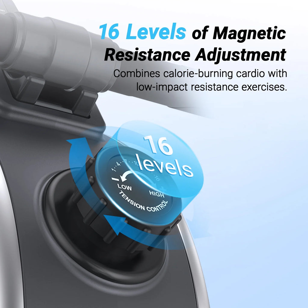 MERACH Magnetic Rowing Machine 350 lb Capacity / Máquina de Remo Magnética MERACH Capacidad 350 lb