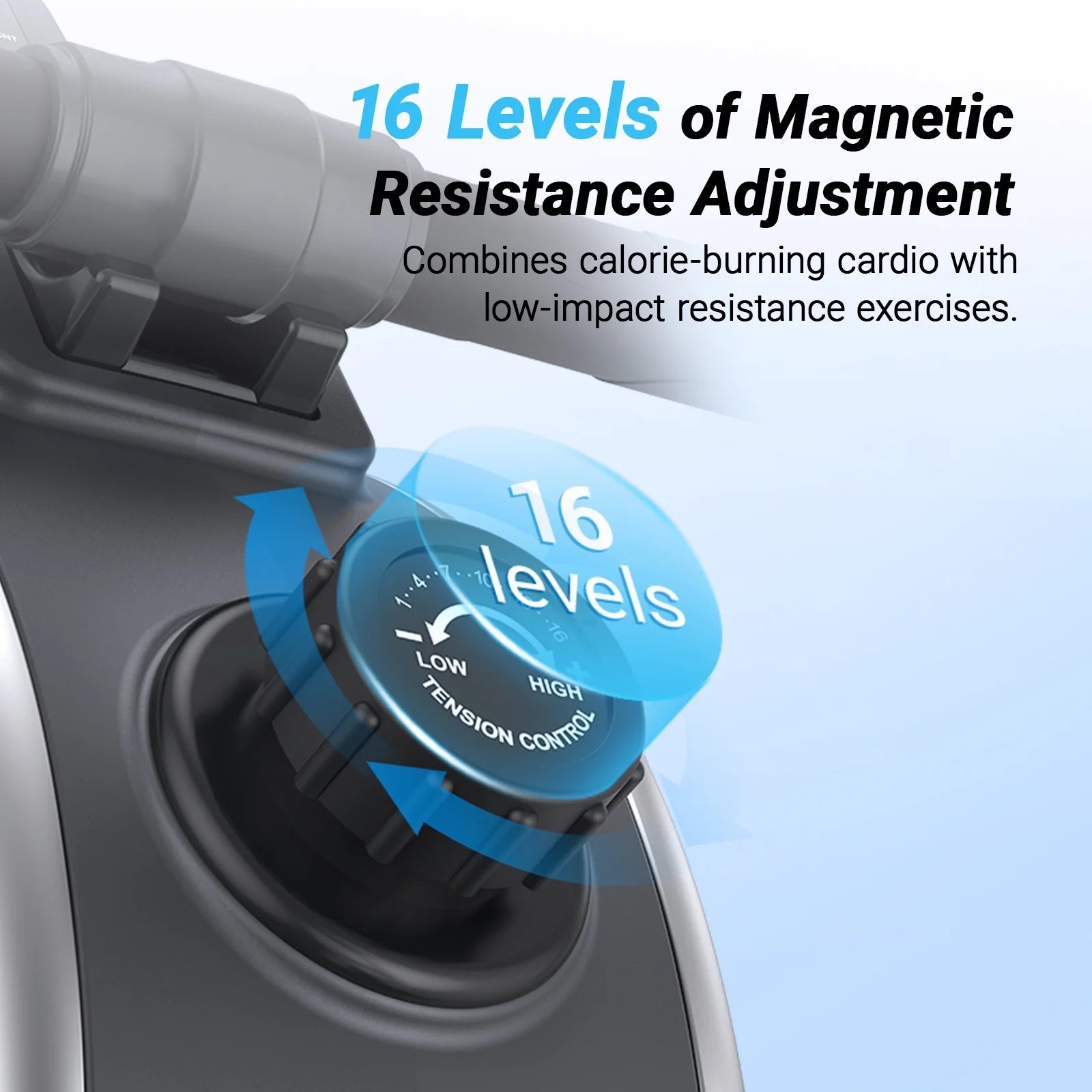 MERACH Magnetic Rowing Machine 350 lb Capacity / Máquina de Remo Magnética MERACH Capacidad 350 lb