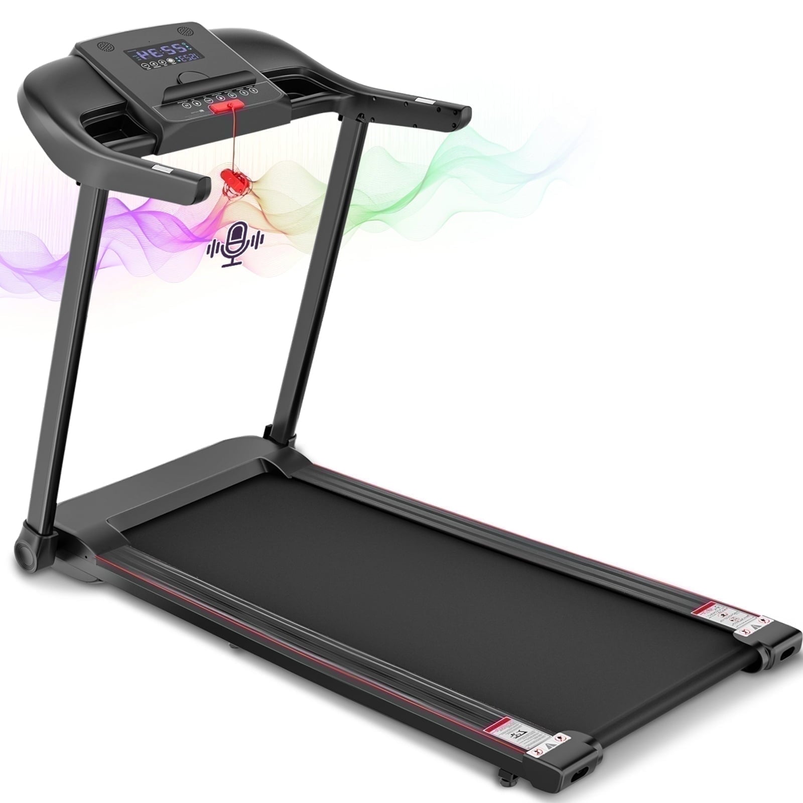 MaxKare Bluetooth Foldable Treadmill with Voice Control / Caminadora Plegable MaxKare con Bluetooth y Control por Voz