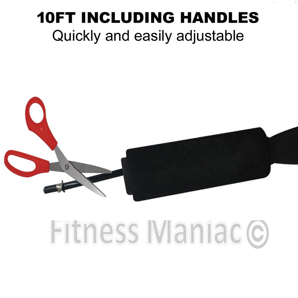 Fitness Maniac Speed Jump Rope with Ball Bearings / Cuerda de Velocidad Fitness Maniac con Rodamientos de Bolas