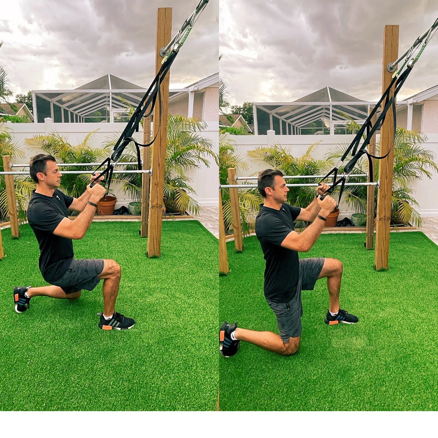 Bodyweight Suspension Training Kit – Full Body Workout System with Training Program/Kit de Entrenamiento en Suspensión – Sistema de Entrenamiento de Cuerpo Completo con Programa