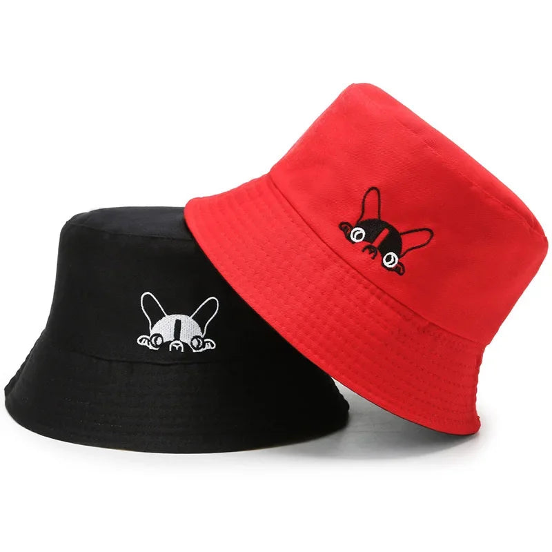 Reversible Wide Brim Bucket Hats for Men and Women - Japanese Graffiti Design Outdoor Sun Caps, Foldable Fisherman Hats