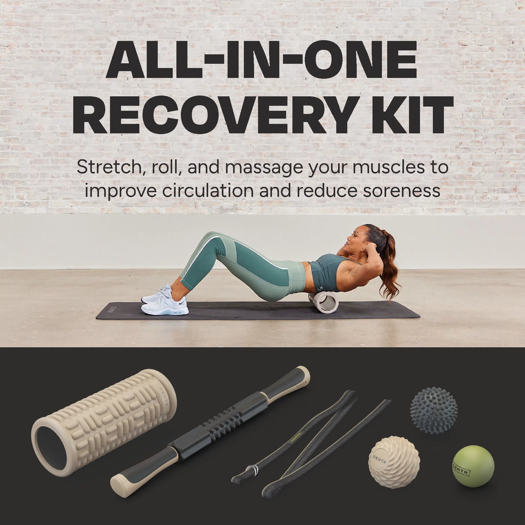 Chris Hemsworth Recovery Kit – 6‑Piece Muscle Relief Set with 3‑Month Membership/Kit de Recuperación Chris Hemsworth – Set de 6 Piezas para Alivio Muscular con Membresía de 3 Meses